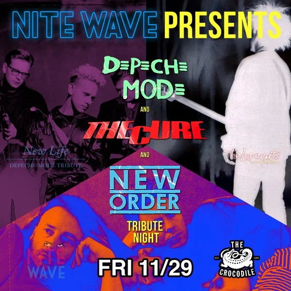 SOLD OUT - Depeche Mode, The Cure, New Order Tribute Night